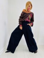 Pull Col V imprimé "LOVE" – Image 14