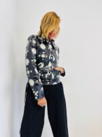 Veste Vinyle Fleurie – Image 3