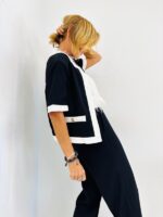 Gilet Manches Courtes contrasté – Image 6