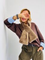 Écharpe en Fausse fourrure douce – Image 3