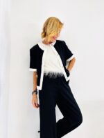 Gilet Manches Courtes contrasté – Image 3