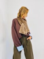 Écharpe en Fausse fourrure douce – Image 2