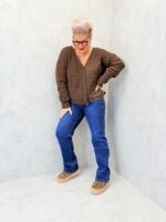 Gilet en maille duveteuse – Grande Taille – Image 6