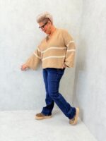 Pull marin rayé – Grande Taille – Image 4