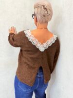 Gilet en maille duveteuse – Grande Taille – Image 2