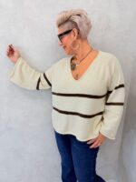 Pull marin rayé – Grande Taille – Image 6