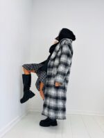 Manteau Long à Carreaux – Image 2