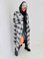 Manteau Long à Carreaux – Image 4