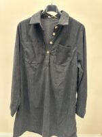 Robe chemise grande taille en velours côtelé – Élégance décontractée et confort absolu – Image 3