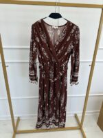 Robe longue imprimée bohème grande taille – Image 3