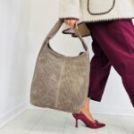 Sac Cabas en cuir tressé