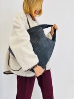 Sac Cabas en cuir tressé – Image 3