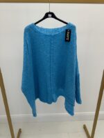 Pull grande taille– maille douce coupe asymétrique – Image 11