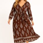 Robe bohème portefeuille