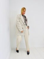 Veste Laine à Carreaux et Unie – Image 13