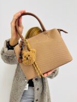 Sac Structuré avec porte-clés ourson – Image 2