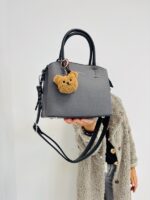 Sac Structuré avec porte-clés ourson – Image 3