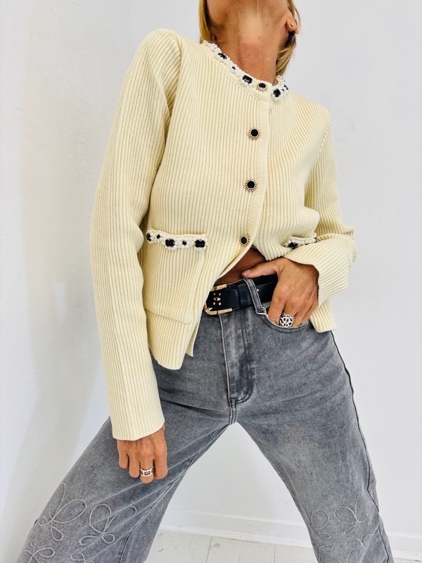 08092025-125 Gilet chic 100% viscose – Image 1