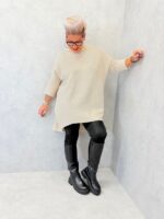 Pull long col montant – Image 3