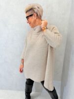 Pull long col montant – Image 6