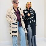 Manteau Imprimé oversize – Esprit urbain italien et allure graphique