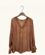 Tunique fluide grande taille à dentelle – Image 5