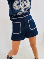 Short en Jean Brodé – Image 4