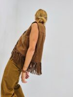 Gilet en Suédine à Franges – Image 8