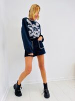 Short en Jean Brodé – Image 2