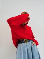 Pull à Capuche doux – 30% baby alpaga – Image 7