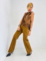 Gilet en Suédine à Franges – Image 6