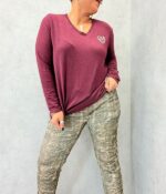 Pantalon imprimé camouflage floral 🇮🇹