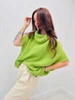 Pull col Tombant en baby alpaga – Coupe oversize cocooning