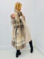 Manteau à Carreaux – Élégance italienne et chaleur douce – Image 3