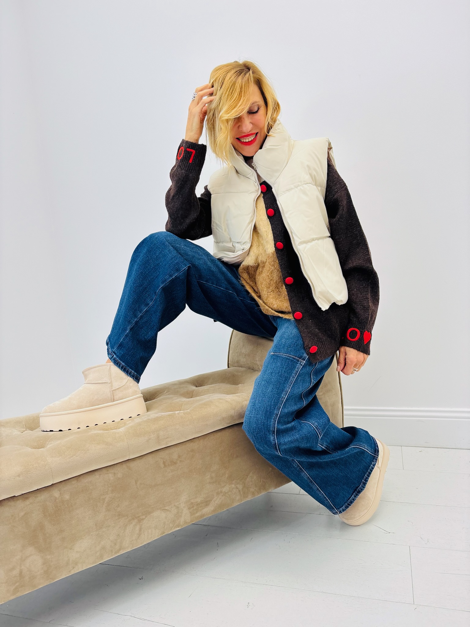 0DE1ED69-98A7-4402-8179-3B5376B81CF2 Doudoune Sans Manches Matelassée – Image 1