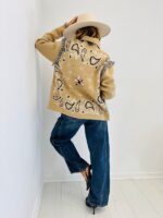 Gilet épais Tissé motif Bandana – Image 3