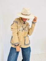 Gilet épais Tissé motif Bandana