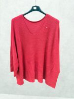 Pull oversize noir col V – Collection Grande Taille – Image 7