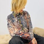 Chemise Imprimée jungle & fleurs – Esprit sauvage et chic LM LULU