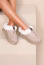 Sabots Moumoute façon UGG – Image 11