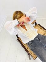 Tunique Brodée Romantique Coton – Image 5