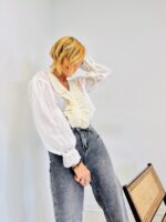 Tunique Brodée Romantique Coton – Image 4