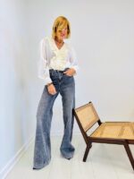 Tunique Brodée Romantique Coton – Image 2