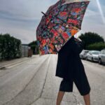 Parapluie Imprimé coloré