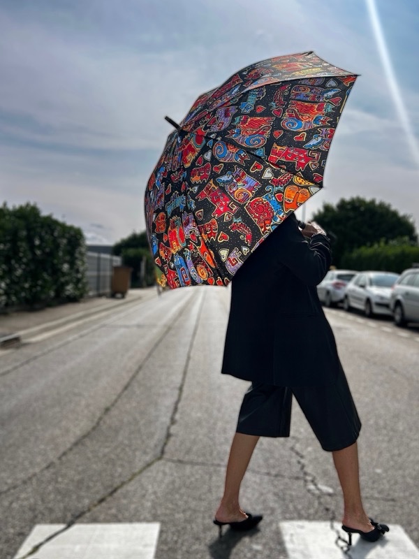 12092025-043 Parapluie Imprimé coloré – Image 1
