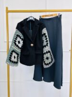 Jupe Longue fluide unie – Image 2