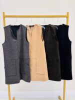 Robe Sans Manches TESS – Élégance moderne et confort signé EMA BLUES – Image 2