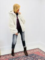 Veste à Capuche en fausse fourrure – Image 3