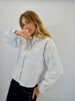 Chemise 100% Coton Oversize – Minimalisme Chic & Coupe Moderne