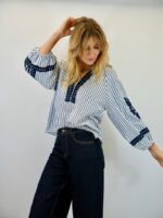 Bermuda Denim Évasé – Élégance Casual & Ligne Structurée – Image 3